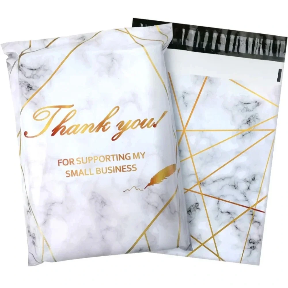 100 Pack Poly Mailers 10x13, Cute Packaging Envelope Mailers Polymailers Packagi